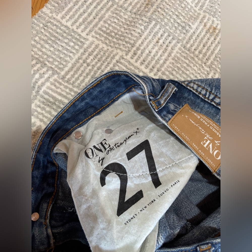 One Teaspoon Trashed Free Birds size 27 - Picture 3 of 7
